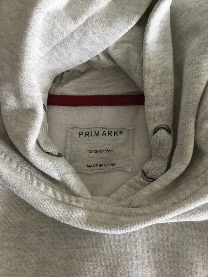 Pull sweat à capuche garçon 12/13 ans Primark - photo numéro 4