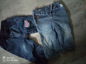Deux pantalon jean