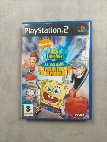 Jeu PS2 – Bob l’Éponge et ses amis : Un pour tous, tous pour un !