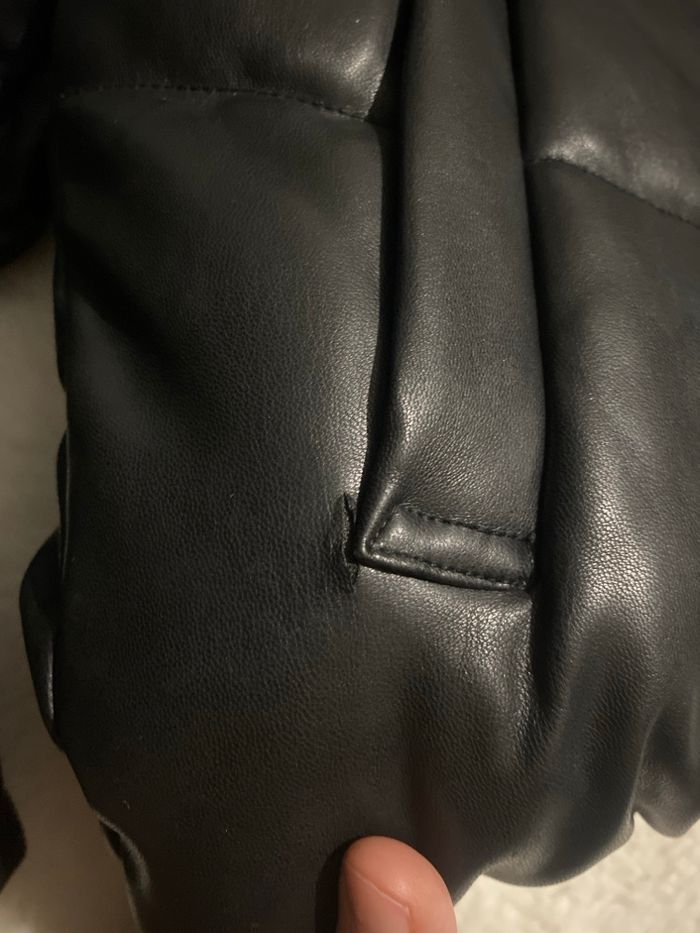 Doudoune effet cuir – Primark – Taille 9/10 ans - photo numéro 4