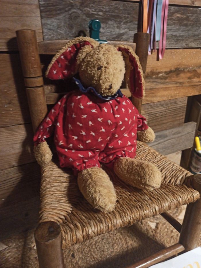 Peluche lapin kathe kruse bunny tbe - photo numéro 2