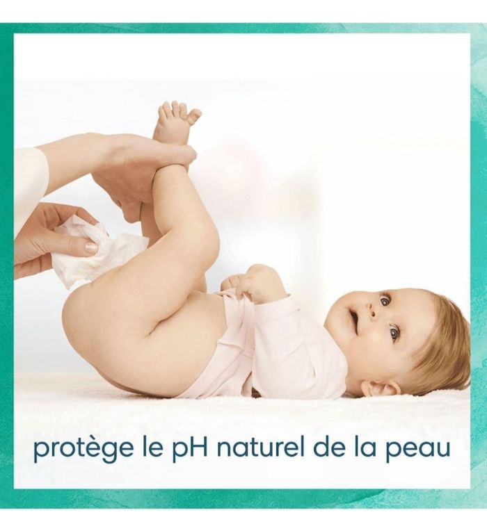 Lot lingettes bébé Pampers Harmonie Aqua - photo numéro 5