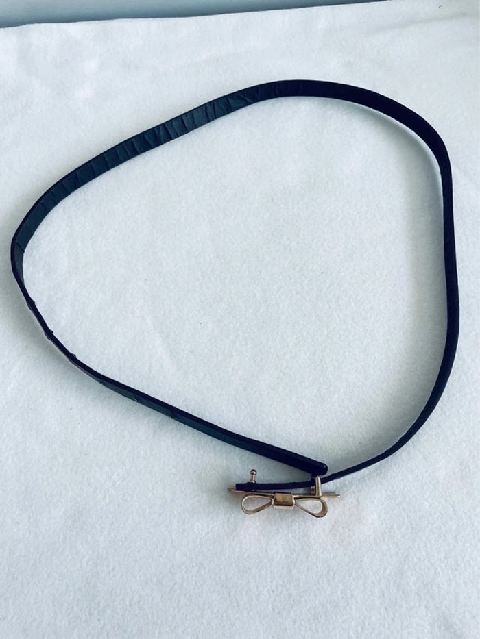 🎀 Ceinture Fine.femme.Marron. Noeud. Taille 94 cm. 36/40. - photo numéro 8