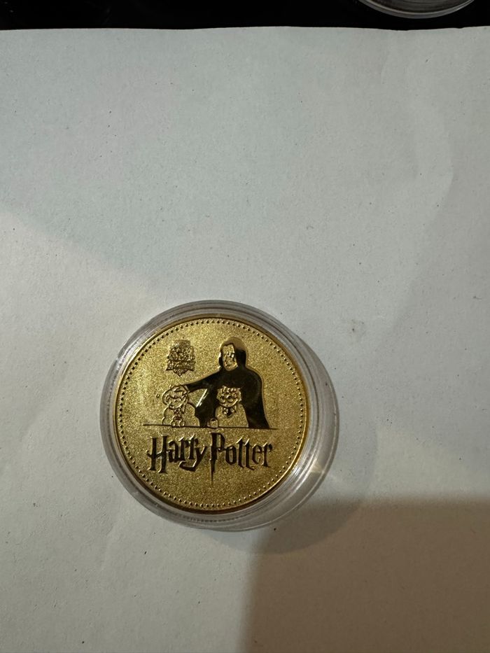 Lot de 5 pièces doré Harry potter - photo numéro 4