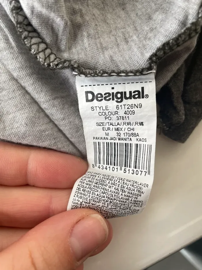 T-shirt tunique Desigual M - photo numéro 5