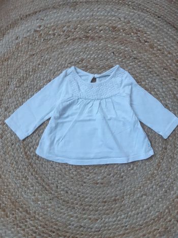 Haut manches longues Obaibi 3 mois