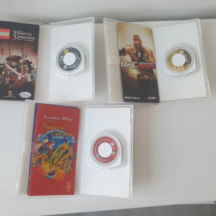 Lot de 3 jeux psp complet - photo numéro 2