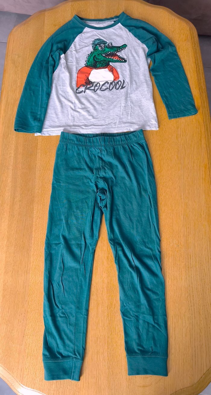 🦎 Pyjama en coton - In Extenso - 8 ans 🦎 - photo numéro 2