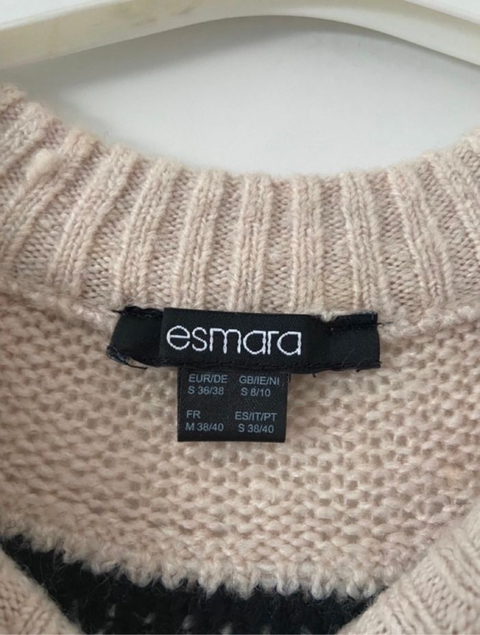 Robe pull beige taille M - photo numéro 3