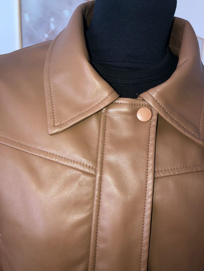 🌼Blouson en similicuir🌼 - photo numéro 4