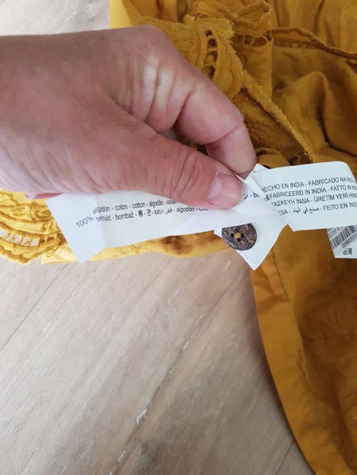 Robe moutarde Zara - photo numéro 8