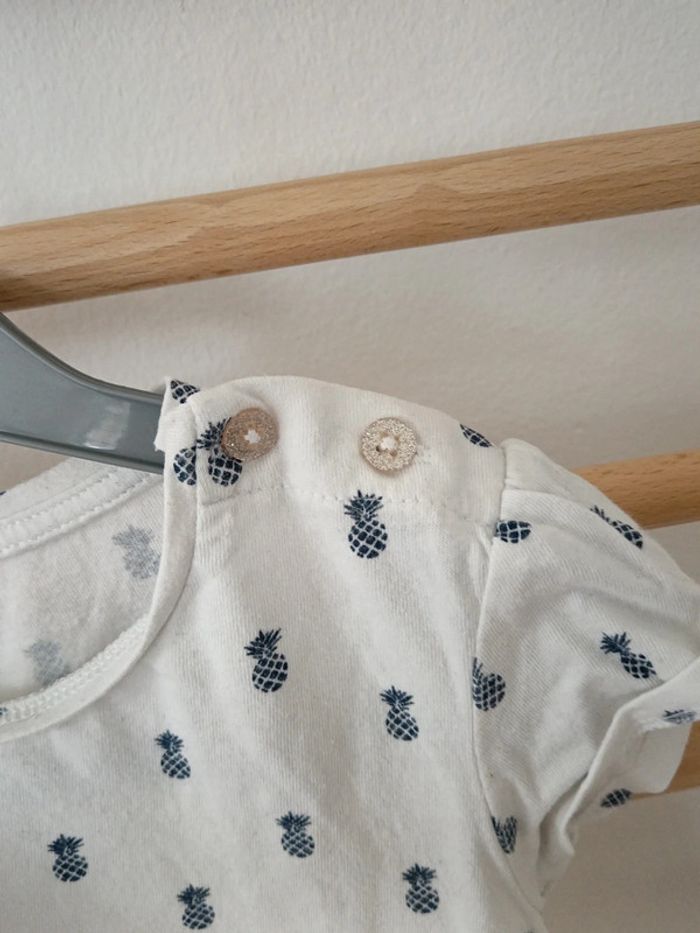 T-shirt vertbaudet ananas - photo numéro 3