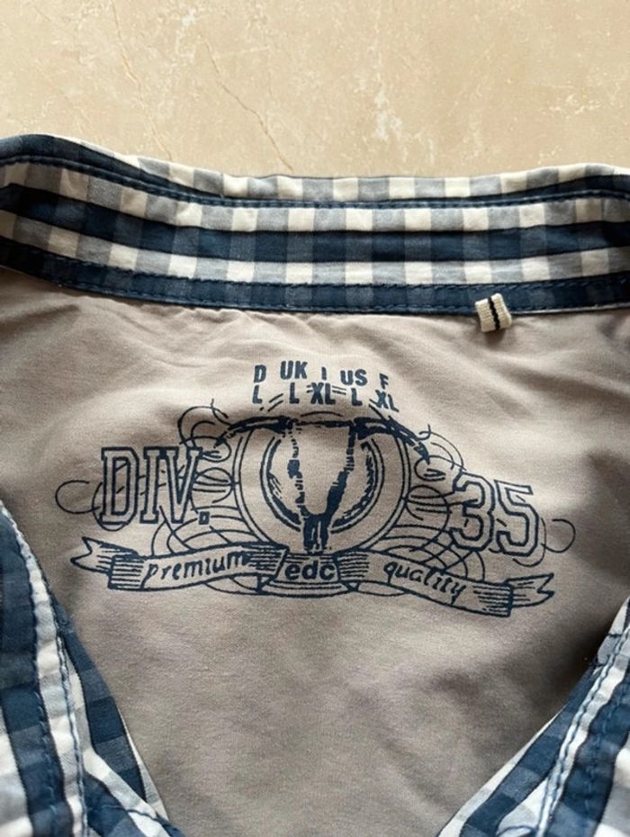 Chemise à carreaux manche longue XL - photo numéro 3