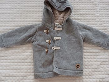 Manteau laine doublé 9 mois