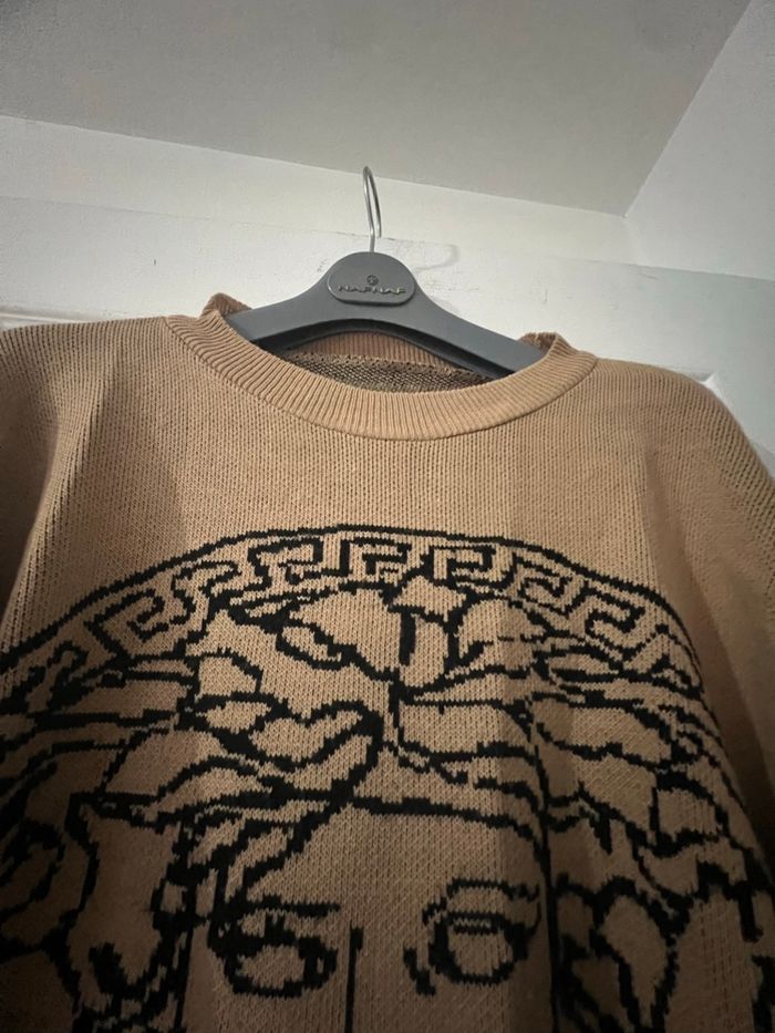 Très beau petit pull marron et noir  Boutique Indépendante - photo numéro 4