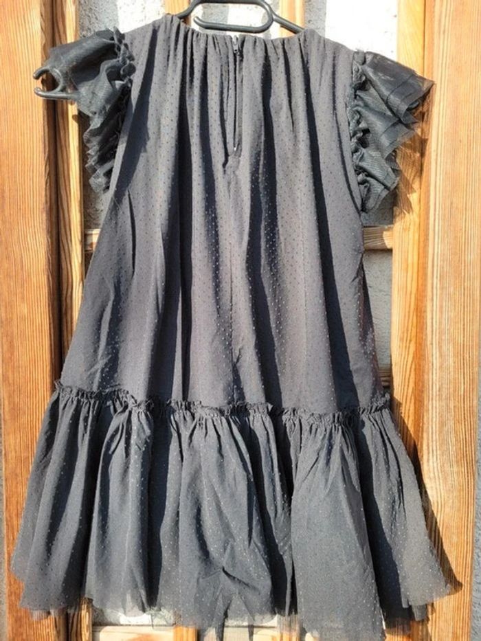 Tape à l'oeil, robe habillée noire à sequins dorés, 6 ans - photo numéro 3