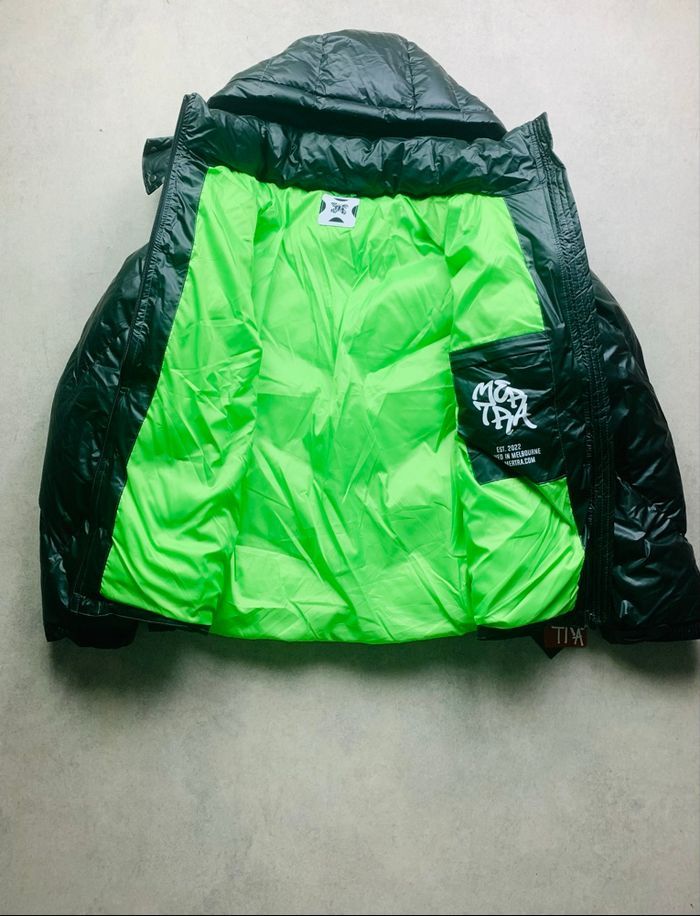 Doudoune Puffer Mertra Thermoreactive | Taille M | kaki qui devient vert | neuve | streetwear y2k - photo numéro 5