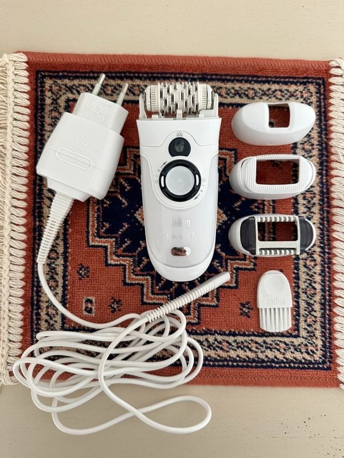 épilateur électrique sans fil étanche et rechargeable Braun Silk Epil wet&dry