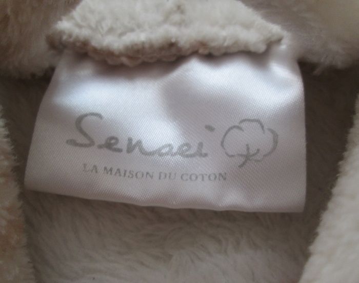 Peignoir de chambre beige et marron SENSEI 4 ANS - photo numéro 2
