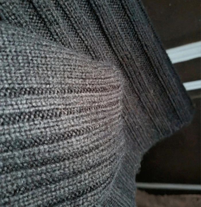 Pull noir avec zip au col taille XL - photo numéro 6