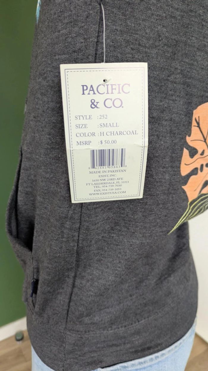 Sweat à capuche Pacific & Co - photo numéro 3