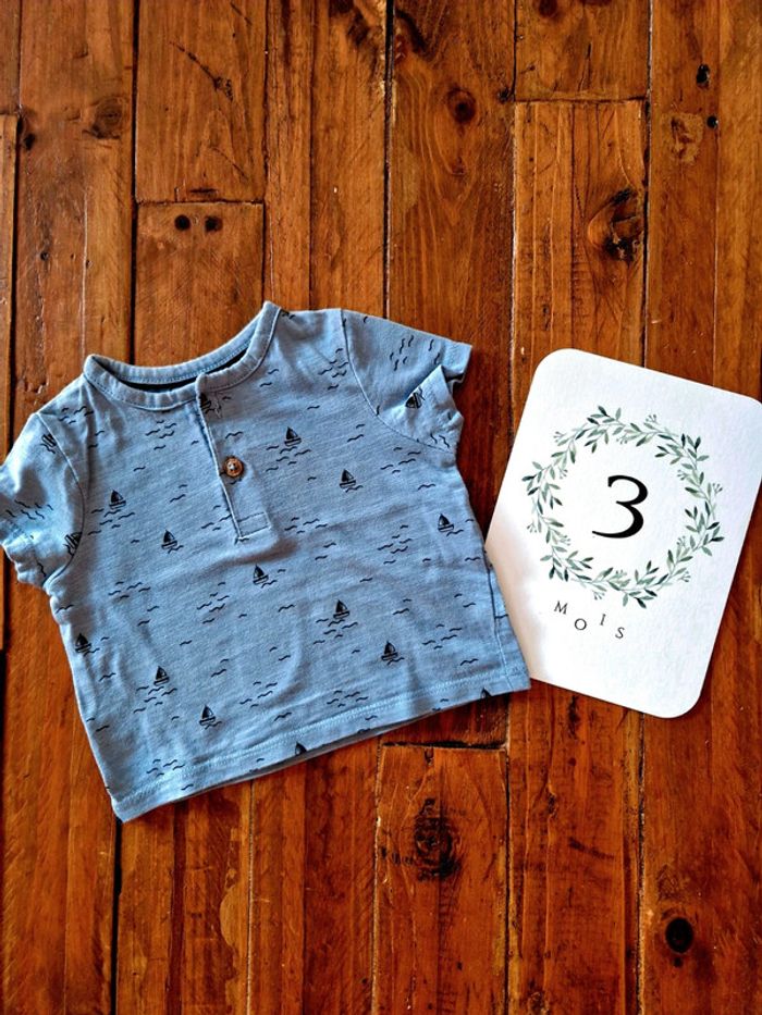 T-shirt manches courtes Kiabi coton bio