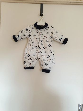 Combinaison épaisse 1 mois - 54cm