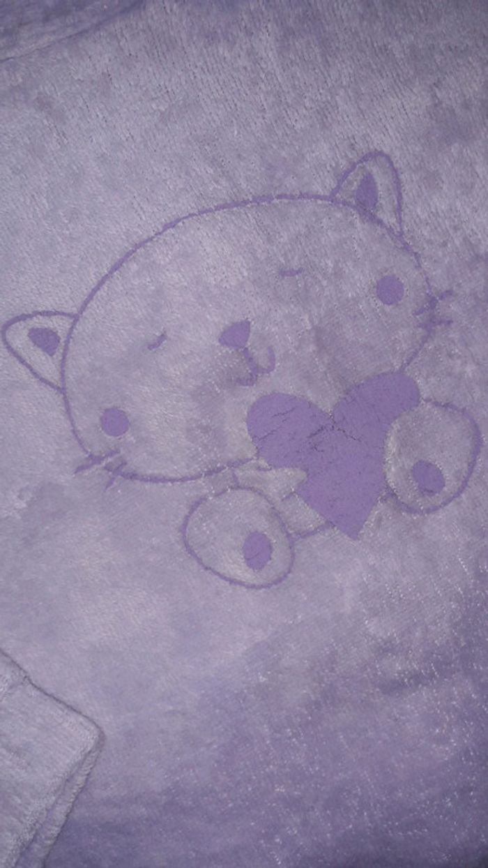 Pyjama velours lilas - photo numéro 2