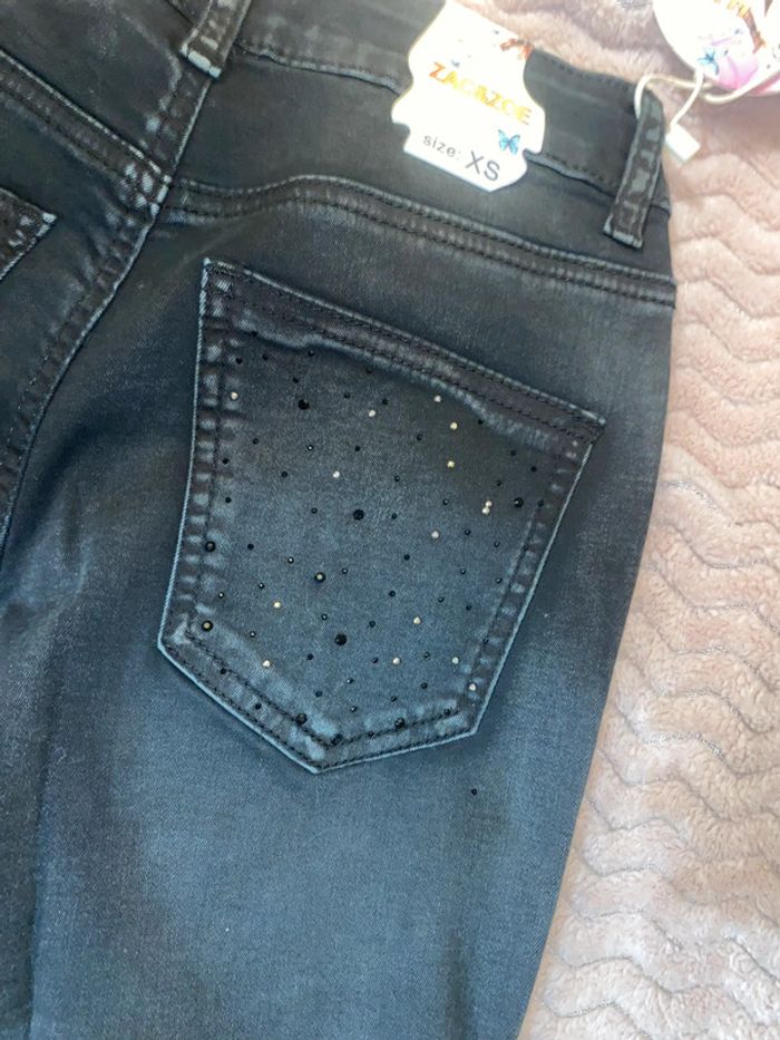 Slim noir strass - photo numéro 5