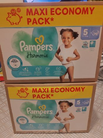 Couches Pampers Harmonie T5