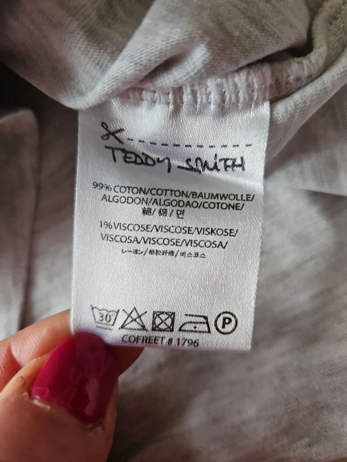 T-shirt manches longues Teddy Smith- Taille 14 ans - photo numéro 5