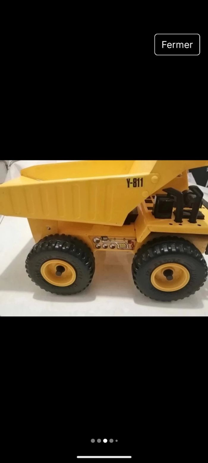 Magnifique camion métallique Vintage. - photo numéro 4