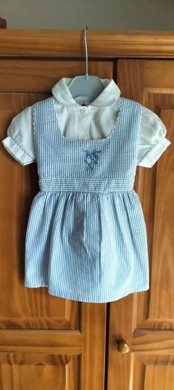 Robe chemisier vichy 6 mois 