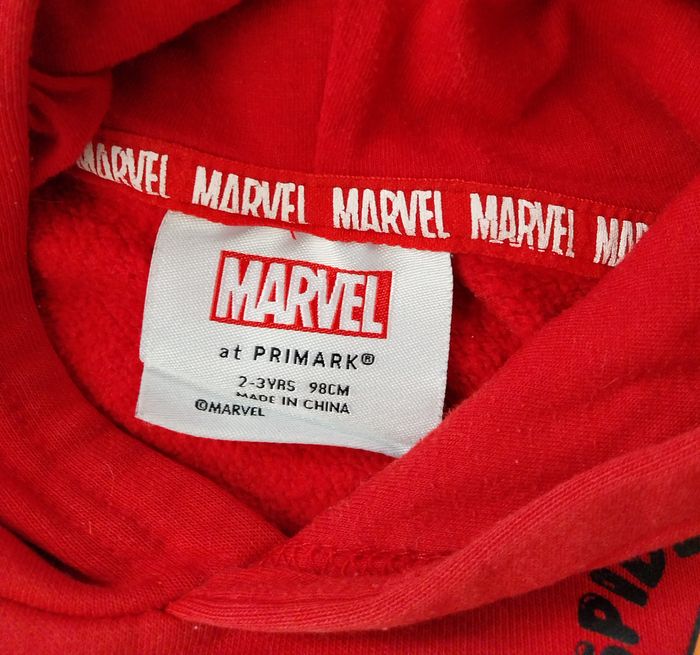 Sweat shirt à capuche  Marvel Iron Man Hulk Spiderman 2 ans 3 ans - photo numéro 3