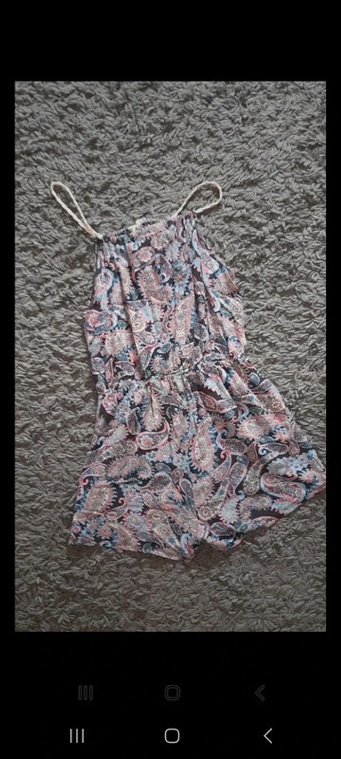 Combinaison short fluide imprimé - photo numéro 7