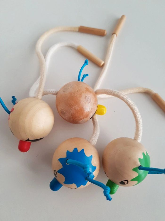 Jeu Rondo Vario perles en bois Oxybul - photo numéro 12