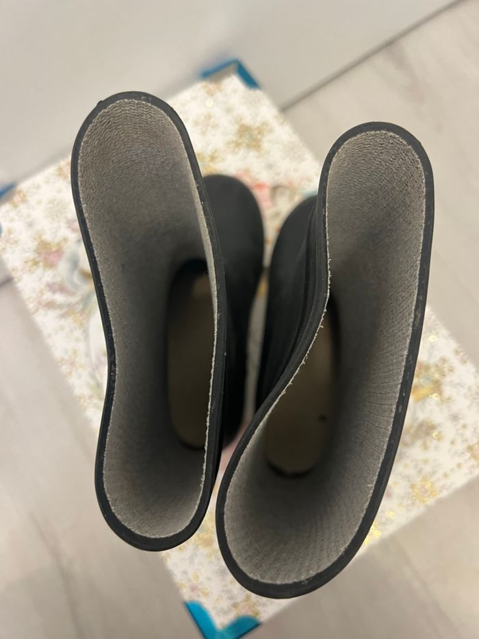 Botte de pluie bleue marine  tribord 28/29 - photo numéro 4