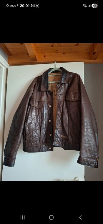 Veste en cuir Redskins 