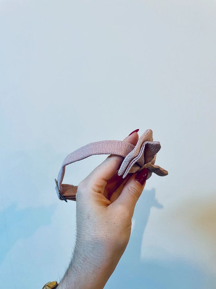 Noeud papillon rose - photo numéro 2