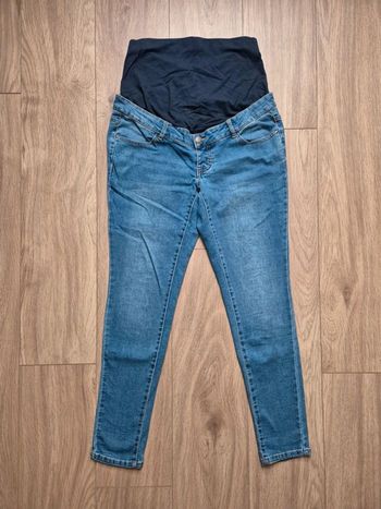 Jean grossesse bleu skinny gémo