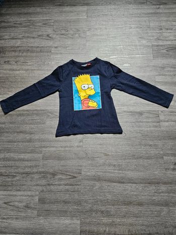 Tee-shirt manches longues Simpsons taille 6 ans