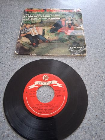 10 vinyles  45 tours divers