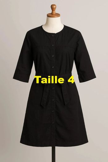 Combi short manche 3 / 4 noir Folia Taille 4