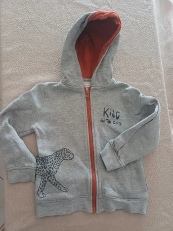 Superbe veste à capuche 4 ans garçon
