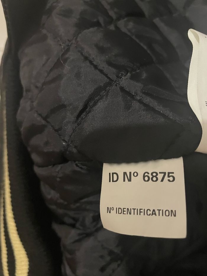 Bomber Schott en cuir marron - photo numéro 3