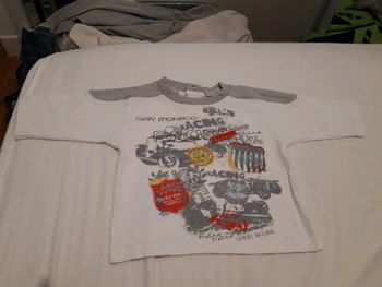 Haut manches longues blanc