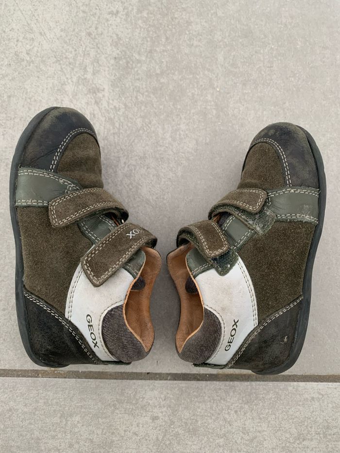 Bottines kaki Geox taille 25 - photo numéro 4