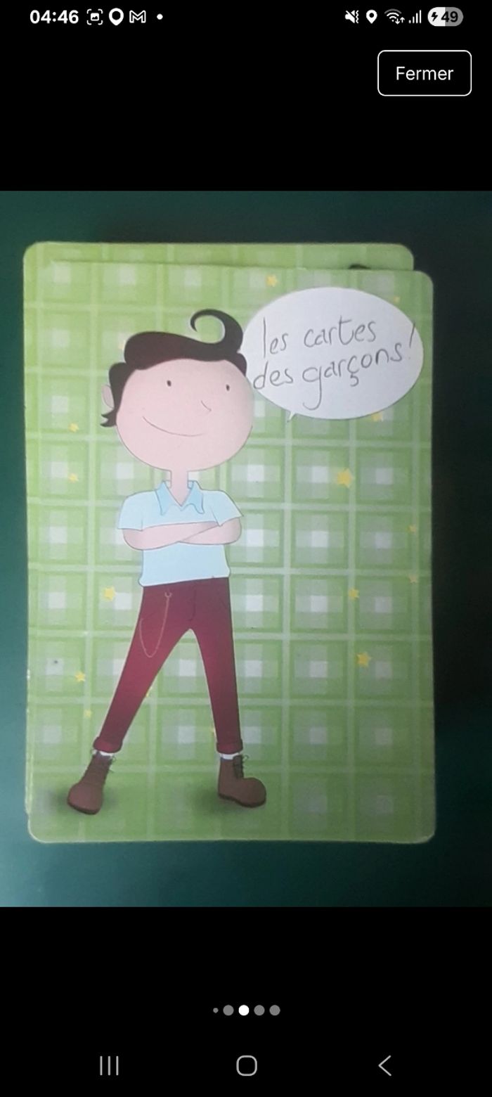 Jeu de 54 cartes pour enfant - photo numéro 5