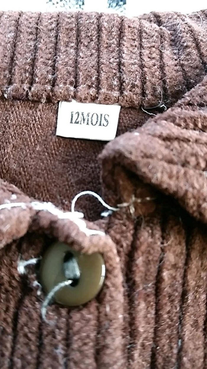 Ensemble garçon taille 12 mois - photo numéro 2