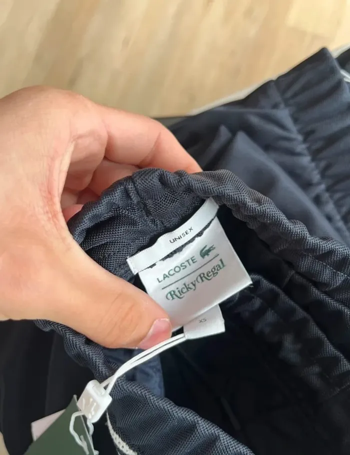 Lacoste X Ricky Régal Jogging Bleu Marine Taille XS - photo numéro 5
